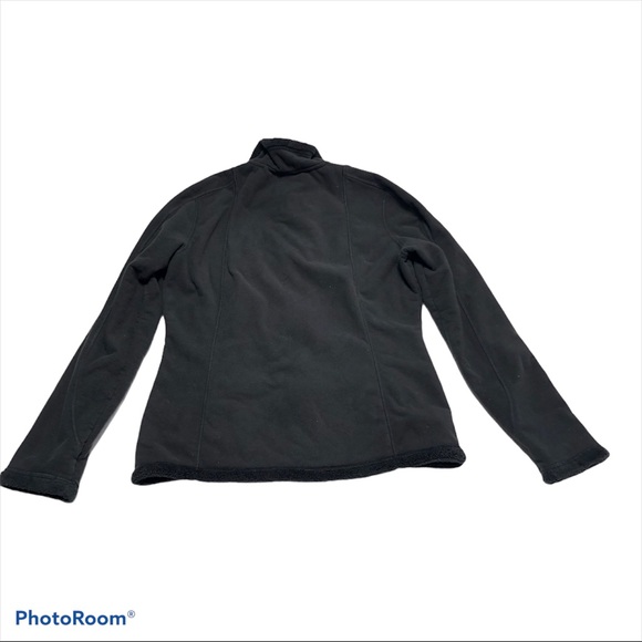 Northface plush black med fleece jacket - Picture 7 of 7